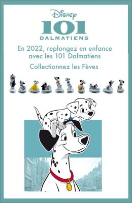 Les 101 Dalmatiens Disney Classics 10 Fèves brillantes 2022 Dessins