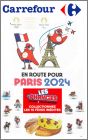 Paris 2024 ( Les Phryges) 10 fves brillantes Carrefour 2024