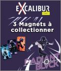 Radiant Black - 3 Magnets Excalibur Comics (Editions) - 2023