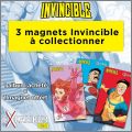 Invincible - 3 Magnets - Excalibur Comics (Editions) - 2024